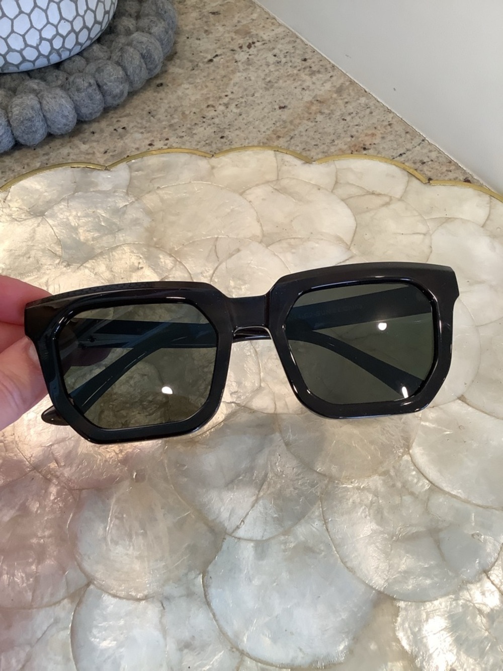 Ryan Simkhai Black Sunglasses